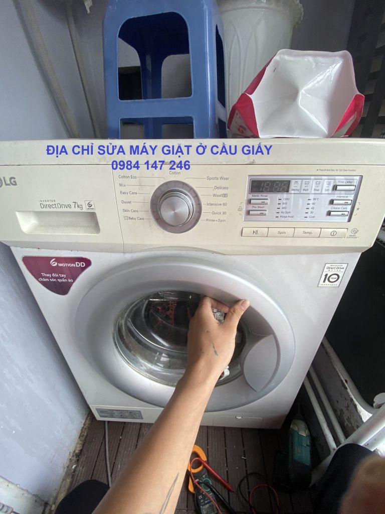 dịch vụ sửa máy giặt ở Cầu Giấy